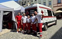 Poděkování za záchranu života během festivalu